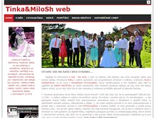 Tablet Screenshot of milosh.sk